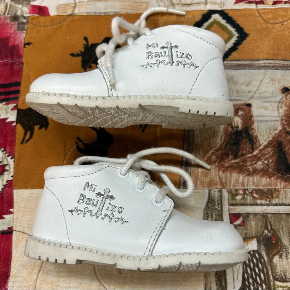 Baptism White Baby Walker Shoes‎